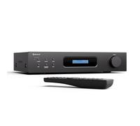 Auna Art22 HiFi Amplifier with Bluetooth & DAB+ Radio - 2x60W Stereo Sound, Optical & Coaxial Inputs, FM Tuner, CD/DVD Playback, Remote Control, Compact Design, Black
