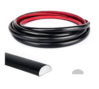 Art3d 10 Ft Peel and Stick Trim for Backsplash Tile Edge, Self-Adhesive Liner for Corner Decor in Black