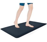 Art3d Anti Fatigue Mat - 1/2 Inch Cushioned Kitchen Mats - Non Slip Foam Comfort Cushion for Standing Desk, Office or Garage Floor (17.3"x28", Majolica Blue)