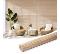 Art3d Natural Bamboo Wall Panel for Interior Wall Decor, Renewable Pole Wrap Wainscoting Paneling for Wall Ceiling Furniture Cabinet Office, 48 x 96 Inch - Carbonized