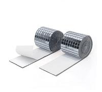 Art3dwallpanels Self-Adhesive 3776 Pieces Glass Mosaic Mirror Tiles Square Sticker Disco Ball for DIY Craft Decoration (Silver, 2 Rolls)