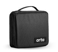 Arta : Black Pencil Case : Holds up to 115 Standard Pencils : Accessories for Students & Artists