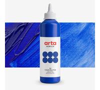 Arta : Studio Acrylic Paint : 500ml : Cobalt Blue Hue