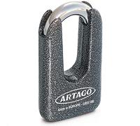 Artago 69T/B State-of-the-art Motorcycle Disc Lock, SRA, Sold Secure & ART4 Approved, BUNKER SELECTION, Maximum Resistance Tested MONOBLOK Forged Steel Body, Unique Design, Anti Theft Wheel Brake Lock
