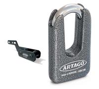 Artago 69T3 High Range Disc Lock and Bracket for Kawasaki Z900, SRA Approved, Sold Secure Gold, ART4, Metal Finish