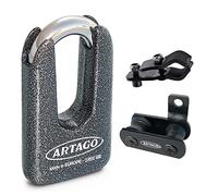 Artago 69T4 Pack Anti-Theft Disc Lock High Security + Bracket for Honda CRF 1000L Africa Twin, SRA Approved, Sold Secure Gold, ART4