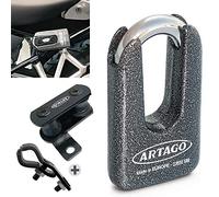 Artago 69T5 Pack Anti-Theft Disc Lock High Security + Bracket for Ducati Monster Diavel, SRA Approved, Sold Secure Gold, ART4