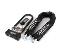 Artago Chain Lock 14.100+18art320 U-lock Silver unisex