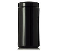 Artanis Home Black Ultraviolet Glass Jar with Lid | 1 Liter 33.8 oz Airtight Smell Proof Container | Wide Neck Herb Storage, Ideal for Coffee, Tea, Spices, Dried Goods, Tall Glass Jar for Kitchen