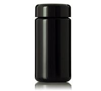 Artanis Home Black Ultraviolet Glass Jar with Lid | 100 ml 3 oz Airtight Smell Proof Container | Wide Neck Herb Storage, Ideal for Tea, Spices, Dried Goods, Slender Glass Jar for Kitchen
