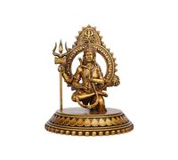 Artarium Ardhanarishvara Idol Ardhnarishwar Statue Shiv Parvati Double Avatar Idol for Car Dashboard and Home Decor Showpiece (Ardhanarishvara 3.93 Inch)