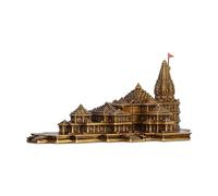 Artarium Resin Ram Mandir Ayodhya Model Authentic Design Ideal for Home Temple, Home Decor & Gifts (Ram Mandir 6 Inch)