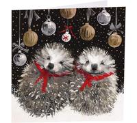 artbeat - Baby its Cold Outside - Hedgehog Design - Christmas Cards, Pack of 6 Charity Cards in aid of shelter