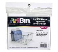 ArtBin Card and Photo Divider Pack, White