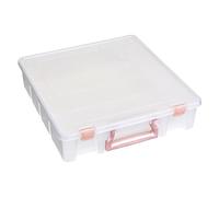 ArtBin Clear Craft Organizer Case Storage Container, Rose Gold