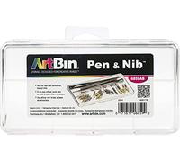 ArtBin Pen and Nib Case-7.375-inch x 3.625-inch x .6875-inch Clear, Other, Multicoloured, 3.9 x 20.03 x 12.16 cm