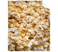 ARTBLANKET Popcorn Blanket for Fall Winter Spring All Season Warm Fuzzy 50x40 in for Small Microplush Lightweight Thermal Fleece Summer Autumn Blankets for Couch Bed Sofa