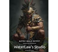 Artbook - Aztec Male Outfit - Character References Vol.01: 200+ Historical & Fantasy Aztec Warrior Outfit References for Artists, Game Designers, and ... - Aztec Outfit - Character References)
