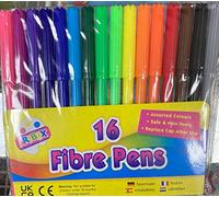 ARTBOX 16 fine tip Fibre Colouring Pens, 1090