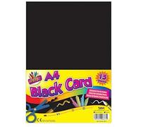 ARTBOX 2 x Activity Card - Black - Pack of 15 A4 Sheets