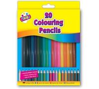 Artbox 20 full size colouring pencils set in 20 assorted colours - 2 Packs