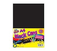 Artbox Activity Card - Black - Pack of 15 A4 Sheets