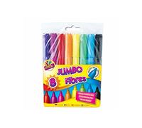 Artbox,Blue,1096 8 Jumbo Fibre Colouring Pens