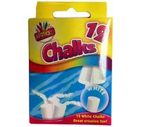 Artbox Chalks in Hanging Box - White (Pack of 12)