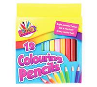 Artbox Half Size Coloured Pencils (Pack Of 12) Multicoloured (One Size)