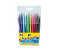 Artbox Quality Brush Fibre Pens Assorted x10 Pack of 12 1093