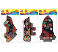 Artbox Rocket/Car/Boat Paint Boxes - Assorted Colour, 5021