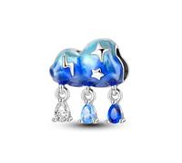 ARTCHARM Ladybird Cat Bowknot Dragonfly Pendant 925 Sterling Silver Enamel Lucky Charm Bracelet Charms Christmas Valentine's Day Mother's Day Gift for Women, One size fits all, Sterling Silver, No