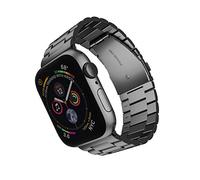 ARTCHE Compatible with Apple Watch Straps Series 11/10 42mm 9/8/7 41mm SE3/SE2/SE/6/5/4 40mm 3/2/1 38mm, Watch Strap for Apple Watch Stainless Steel Straps for iWatch Metal Men Women, Black
