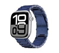 ARTCHE Watch Strap for Apple Watch Straps 46mm 49mm 45mm 44mm 42mm, Compatible with iwatch Strap Series 10/Ultra 2/Ultra/9/8/7/6/SE/5/4/3/2/1, Stainless Steel Replacement Band Metal Bracelet, Blue