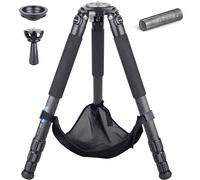 ARTCISE Carbon Fiber Tripod Heavy Duty AS88C Camera Tripod Ultra Stable 10 Layers Carbon Fiber 36mm Leg Tube Max Load 77Lbs/35kg (Small Size AS90C) Black