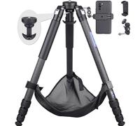 ARTCISE Carbon Fiber Tripod Heavy Duty Tripod for Camera, Professional Camera Stand with 65mm Bowl and Adapter,32mm Tube,Max Load 55lbs(Extra Gift:Stone Bag,CNC Magic Arm, CNC Phone Clip)