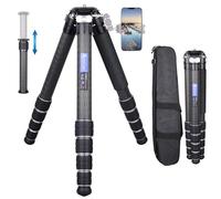 ARTCISE Compact Lightweight Travel Carbon Tripod 40mm Carbon Fiber Tube Heavy Duty Camera Tripod for DSLR Digital Camcorder Max Load 88.2lbs/40kg