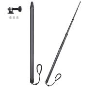 ARTCISE Extra Long Carbon Fiber Selfie Stick 5.1m Extendable, Lightweight High Strength Monopod with 1/4" Universal Screw for Action Cameras, 360 Cameras & Smartphones