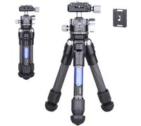 ARTCISE Mini Carbon Fiber Tripod with 28mm Ball Low Profile Tripod Head Lightweight Compact Travel Carbon Tripod Portable Table Camera Tripod for DSLR Digital Camcorder Max Load 22lb/10kg