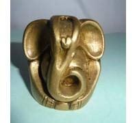 Artcollectibles India Small Brass Lord Ganesha Statue (hindu God) for Diwali Navratri Puja Religious Ganesh Chaturthi Hindu Prayers, Diwali Gift