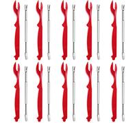 Artcome 20-Piece Seafood Tools Set Including 10 Lobster Shellers and 10 Forks,Seafood Cracker for Lobster, Crab, Crawfish, Prawns, Shrimp, Shellfish Sheller Knife