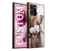 ArtCosy Custom Phone Case for HMD Skyline 5G, Personalized Photo Picture Phone Case, Soft Slim Fit Full Protective Cover, Custom Black Case for Family and Lover Friend Pet Dog Cat
