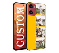 ArtCosy Personalized Custom Case for Motorola Moto E15, Photo Customizable Case, Soft Full-Body Thin Protective Cover Gift for Xmas Birthday
