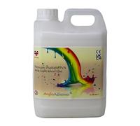 artcraft by anglo 2 Litre PVA Glue for Crafting & Art. White Eco Washable Crafters Glue for Kids Art, School Supplies, DIY Craft Projects & Sticking & Glueing Paper, Cardboard or Collage Art