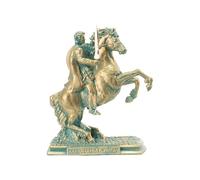 ArtCulture Alexander the Great Bucephalus Statue for Home Decor Accessories | Handmade Bronze Figurine Hand Painted Greek Mythology | Authentic Mythology Ornaments for Living Room Decor
