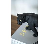 ArtCulture Black Panther Statue for Home Decor | Elegantly Handmade Figure | Authentic Ornaments for Living Room, Kitchen Decor