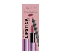 ARTDECO Couture Lipstick Set - Refillable Lipstick Sleeve, Lipstick Refill with SPF 15 & Soft Lip Liner Waterproof - 1 Set