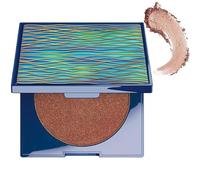 ARTDECO Diamond Beauty Powder - All Over Highlighter Powder in Refillable Tin - Limited Ocean Wave Design with Diamond Shimmer & Fresh Glow - 7g