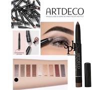 Artdeco Eyeshadow Waterproof Pencil No.08 Brown Gray Silver