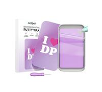 ARTDOT Strong Adsorption Putty Wax for Diamond Painting Kit for Adults, 16.8 x 8.9 cm Glue Clay with Sealed Storage Box for Diamond Art Accessories and Tools(Purple)